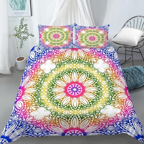 Funda Nordica Cama 90 Diseño de Mandala