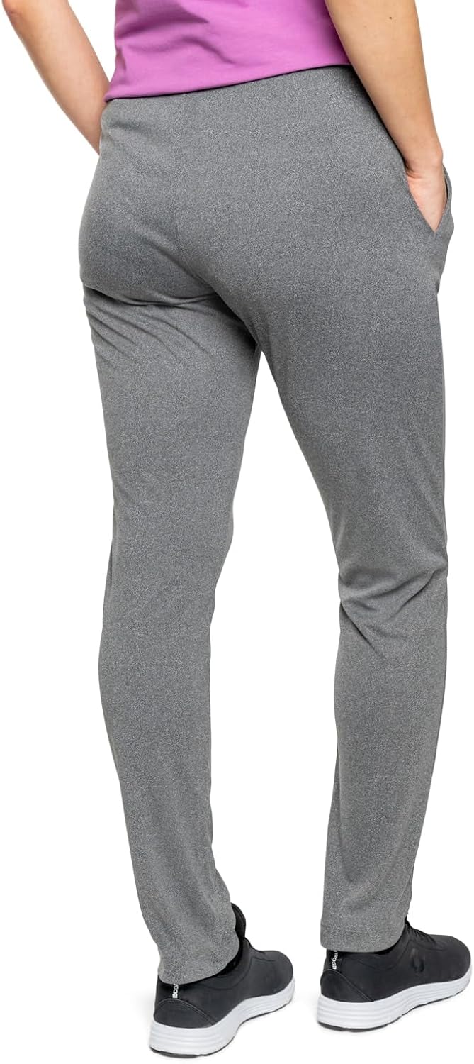 Women's Tech Pants - Casual Knit Pants with Built-in Permethrin Tick, Mosquito, & Biting Insect Protection