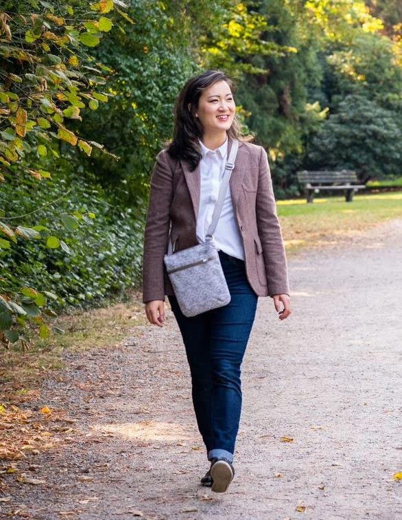 Image of Haiku Women's Small Revel Eco-Friendly RFID Blocking Crossbody Travel Bag