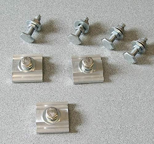 Adrian Steel RKA3, Mounting Rail Adapter Kit (3-Piece, w/ 4 Leveling Feet)