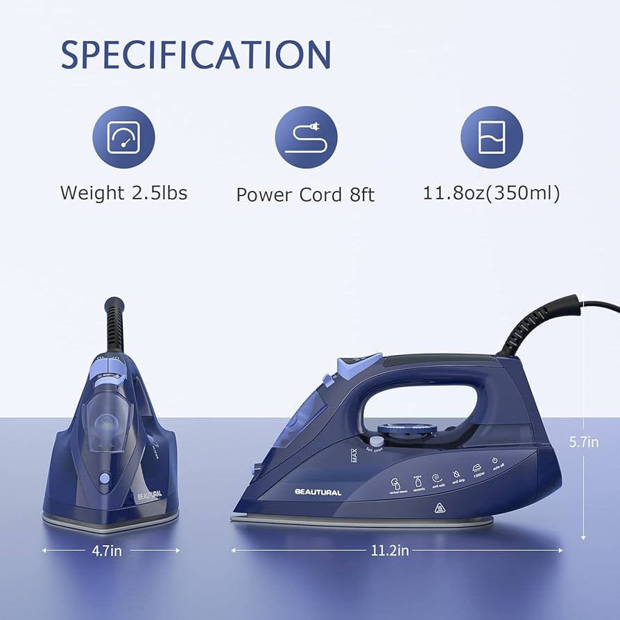 beautiful peopleIRON MAIDEN ￥36,300 Amazon.com: BEAUTURAL Mini Travel Steam Iron for Clothes