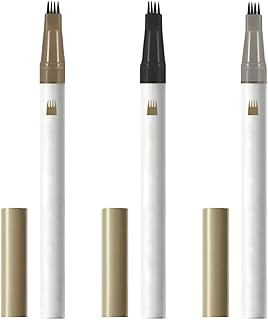 3PCS 4 Tip Eyebrow Pencil Waterproof, Smudge-...