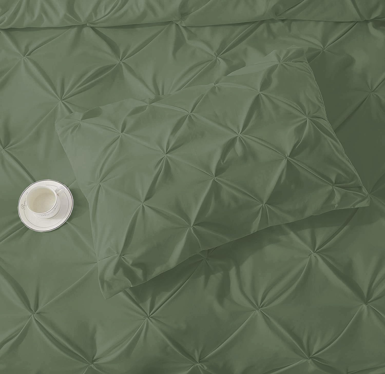 1Pcs Pinch Pleated Duvet Cover Oversized Super King (120