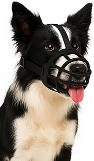 Flamingo Benzo Muzzle Basket Black L Neck 45.5-66 cm / Snout 4.5 x 8.5 cm product image