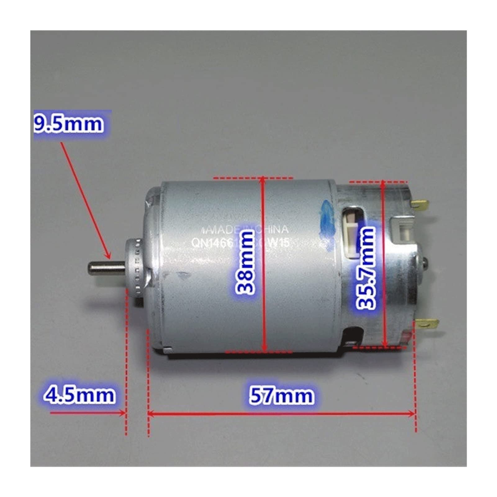 Model bezprzewodowy RS-550VC-7527 silnik wiertarki ręcznej DIY piła silnik narzędzia elektryczne silnik 550 DC silnik 5-14 V silnik o dużej prędkości rollplay ręcznie robiony