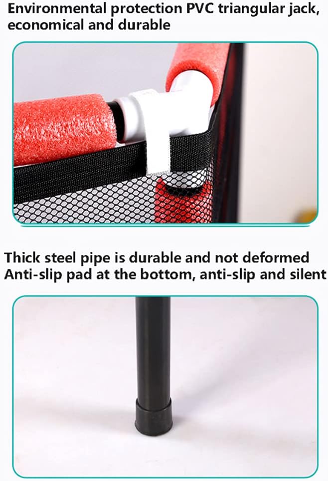 Close-up of Trampoline Leg with Anti-slip Pad