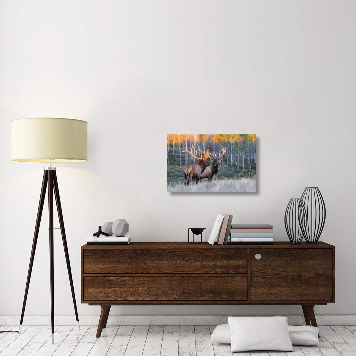 Bois lumineux - Art sur toile - 76,2 x 49,5 cm