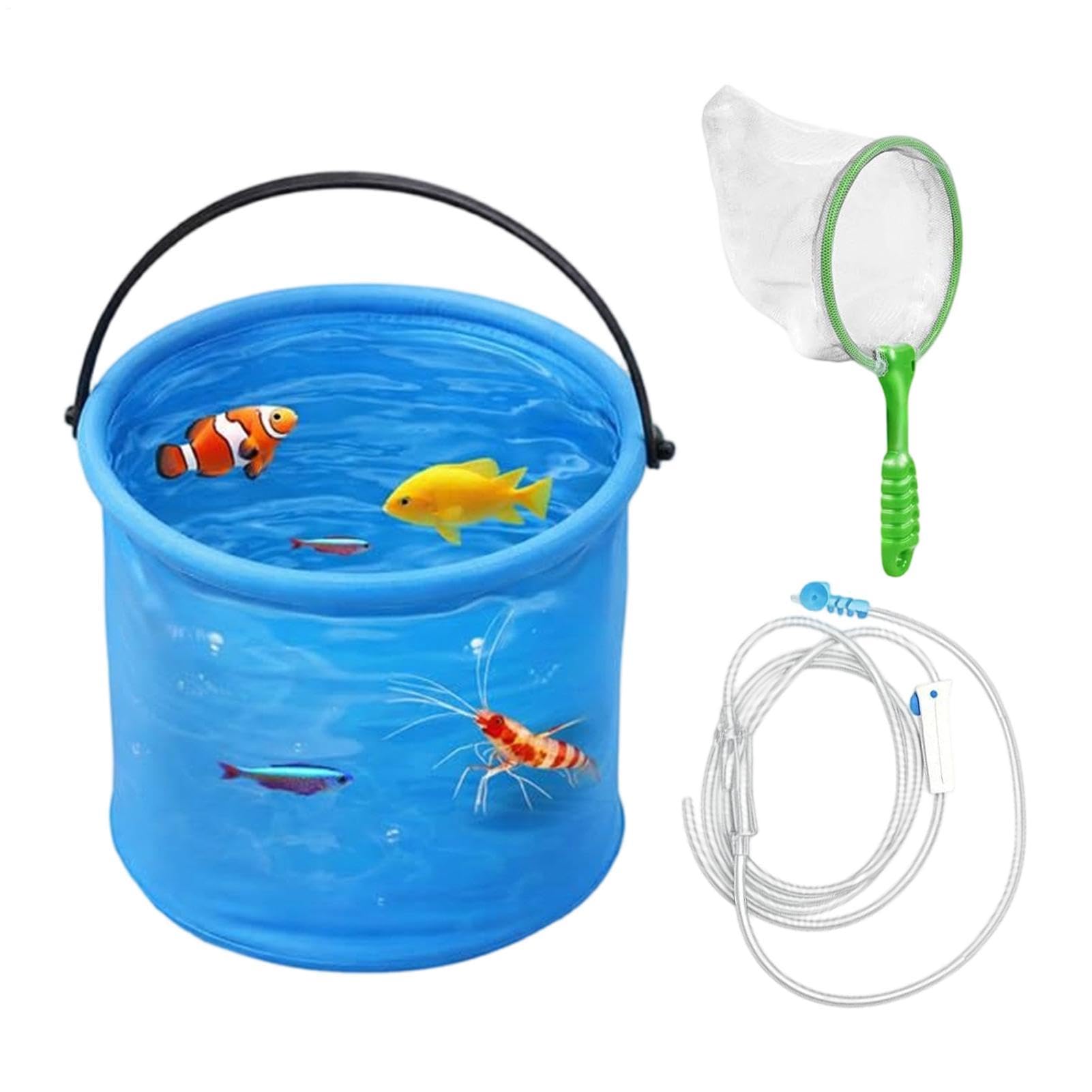 Aclimatador de transición ajustable para peces betta, camarones y corales de acuario