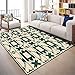 Produktbild MMSM Teppiche Home Designer Teppich Moderne Einfache Rechteckige Wohnzimmer Teppich Arbeitszimmer Teppich Sofa Couchtisch Decke Zimmer Schlafzimmer Bettmatte,W-603-60 * 90cm