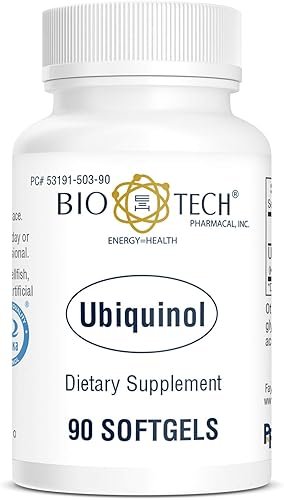 Miniatura 2 de Bio-Tech, Ubiquinol (CoQH-CF) 90 cápsulas blandas