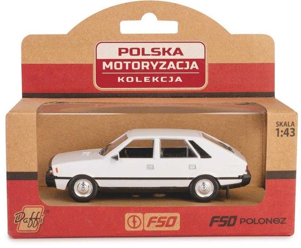 Model 1:43, FSO POLONEZ PRL, white
