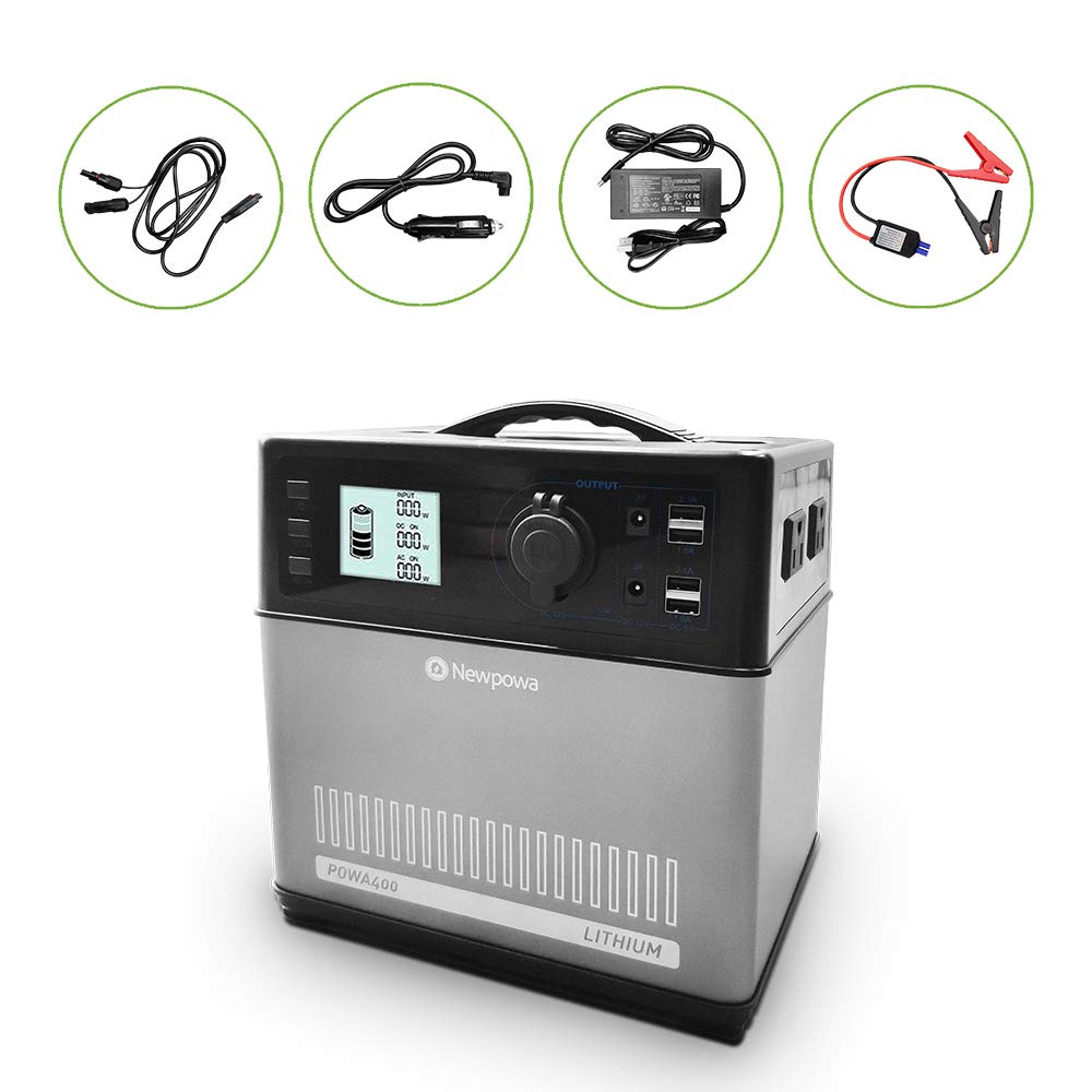 Buy KOSTA 400Wh Solar Generator 110V/300W Pure Sine Wave Inverter