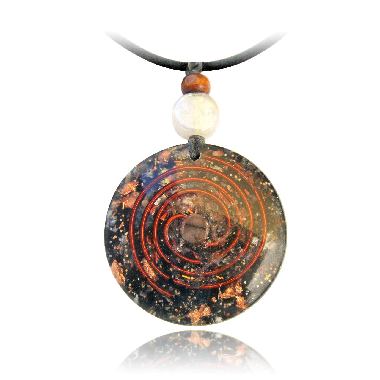 Large Orgone Amulet with Andalusite
