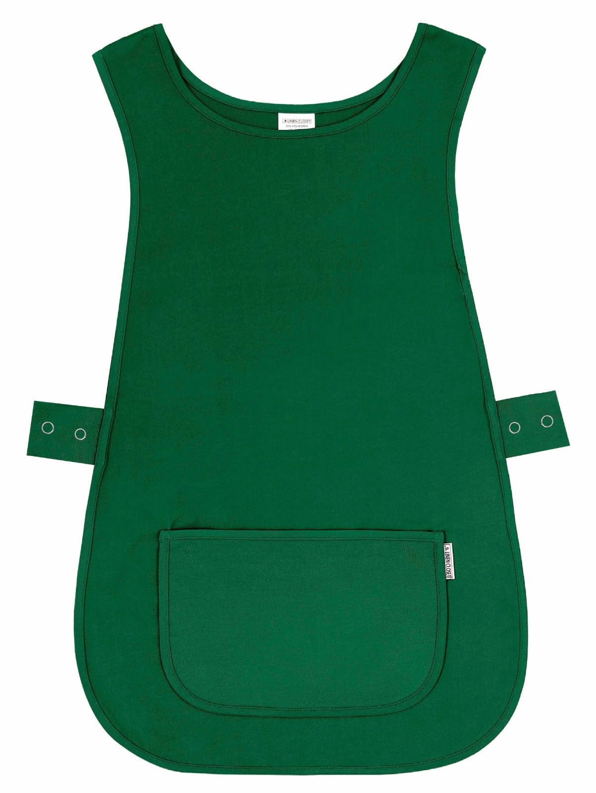 Linen Closet Unisex Green Womens Tabards With Pockets For Men Ladies Cleaning Catering Chef Kitchen Aprons Hygea Tabard Apron Work Tabards