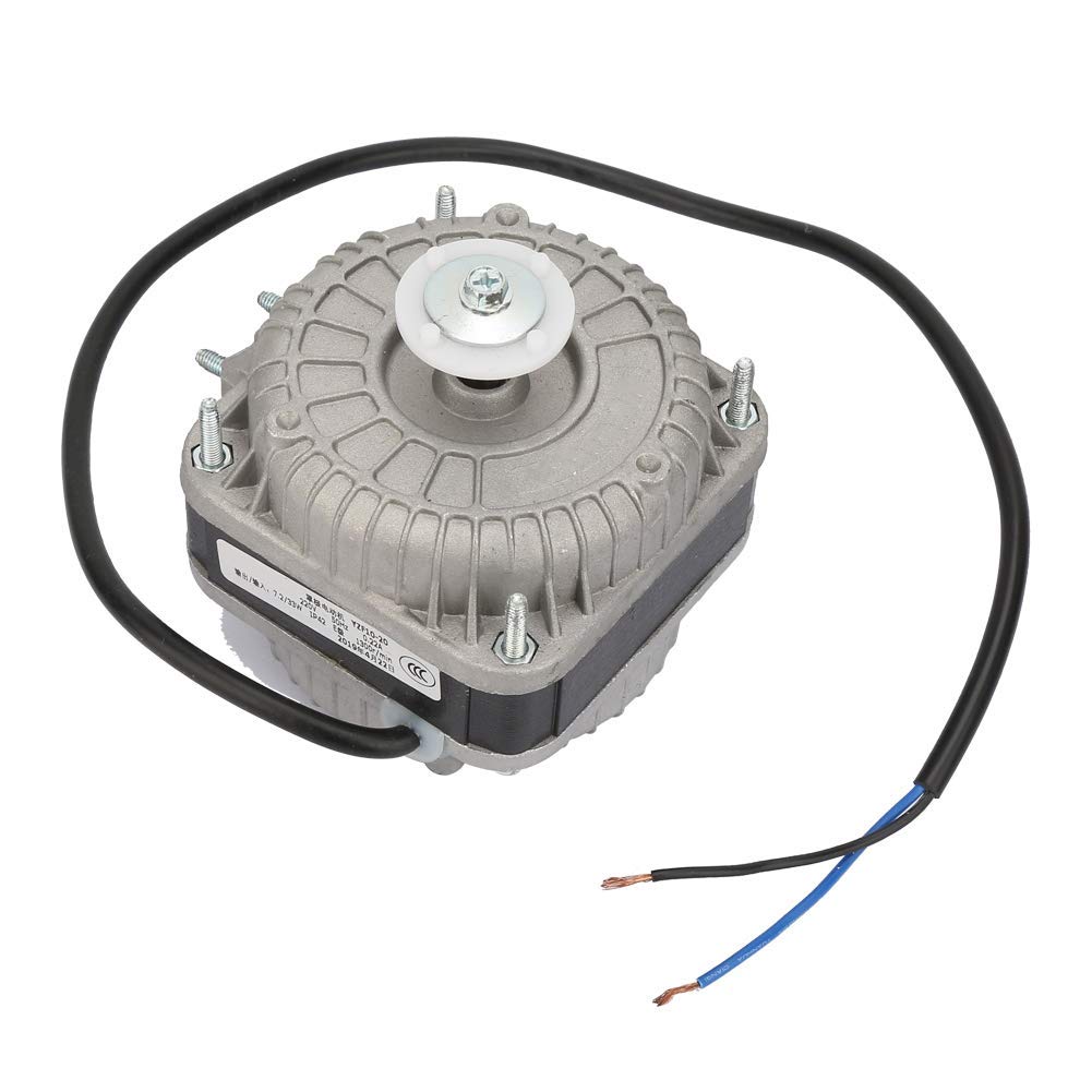 Motor de Condensador YZF10 a 20 Motor de Condensador de Alta Velocidad 33W 220V 0.25A 1300 RPM Apto para la Industria de Refrigeradores, Motores Eléctricos