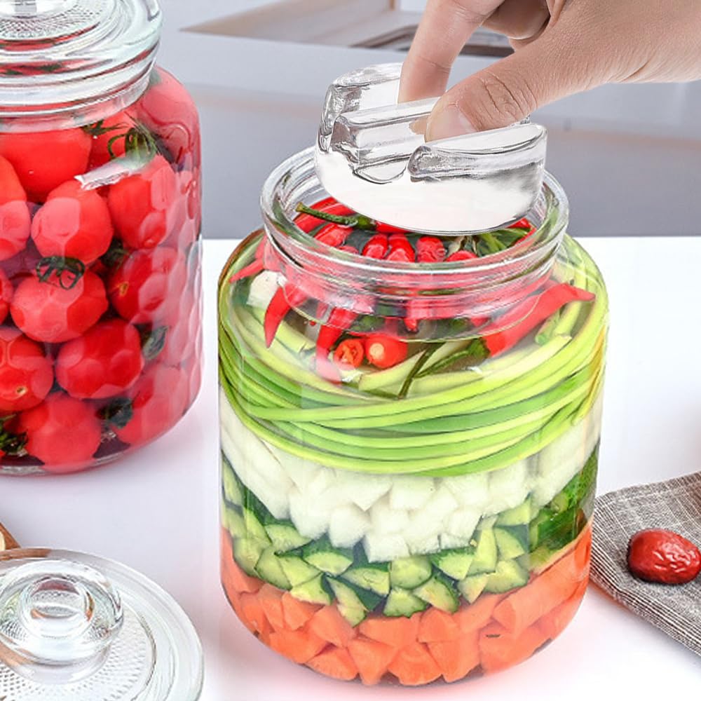 Poids De Fermentation Le Parfait KADAX Lot De 12 Poids De Fermentation Pour Bocaux Couvercle De Poids Fermentation