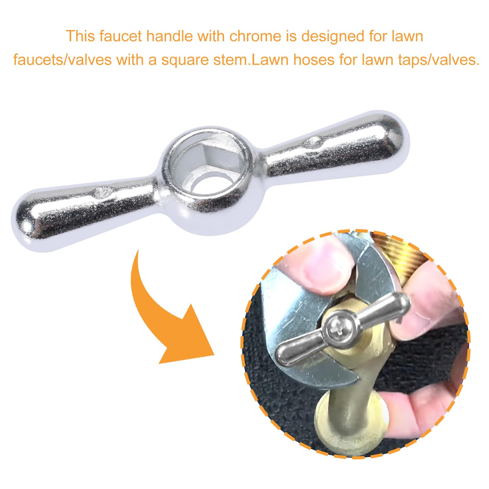 TEA＠　0417 Niahm PP20617 Replacement Tee Handle with Square Broach in