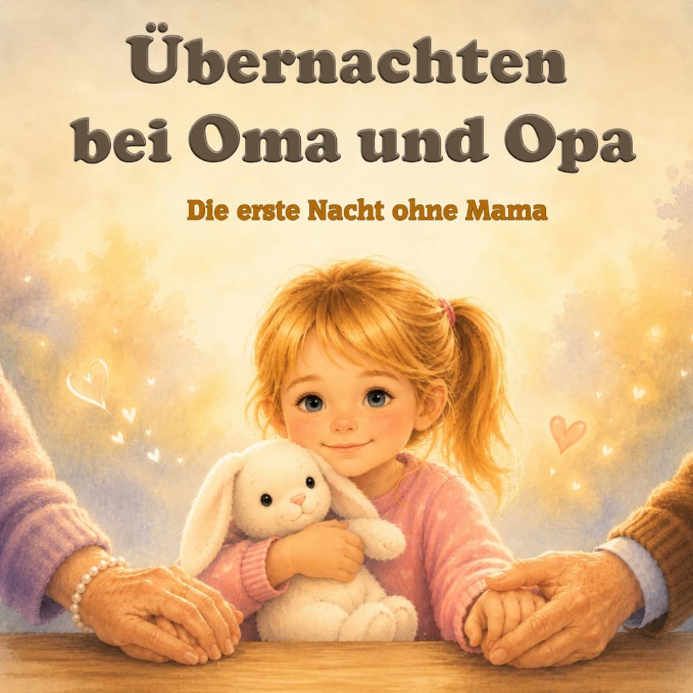 Übernachten bei Oma und Opa: Die erste Nacht ohne Mama – eine liebevolle Gutenachtgeschichte