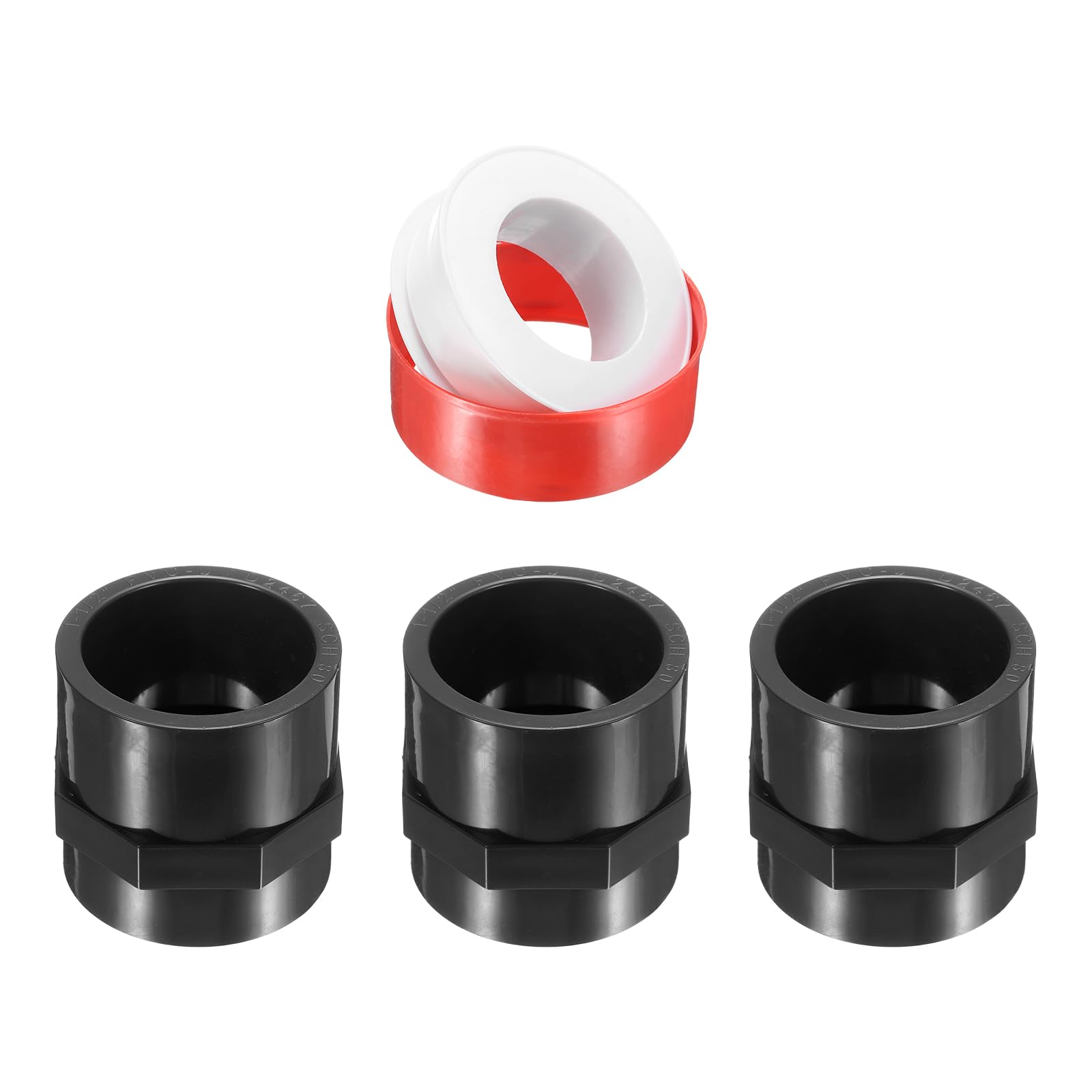 Adaptateur femelle PVC 3,8 cm pour réparer une filtration de piscine SCH80