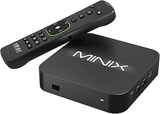 MINIX U8K-Ultra 8K Android Media Player with AI Picture Quality Enhancer & AI Resolution Upscaling 8GB RAM 128GB eMMC, Pow...