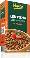 Lentilha 250G Só Aquecer Vapza Peso líquido 250g