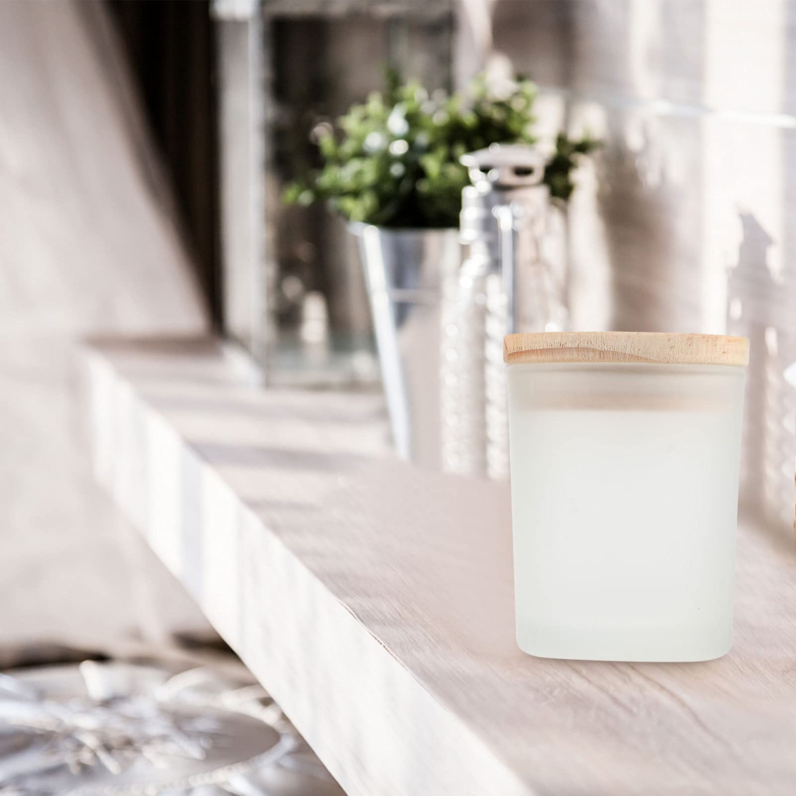 Abaodam 22pezzi Barattoli Per Candela Fai Da Te Con Coperchio Eleganti Contenitori Per Candele Aromatiche Perfetti Per e Decorazione Domestica