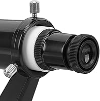 Vista 7 de KIMISS Alcance del buscador de telescopio astronómico 5X con soporte base en línea - 5x24 mirilla portátil para observación