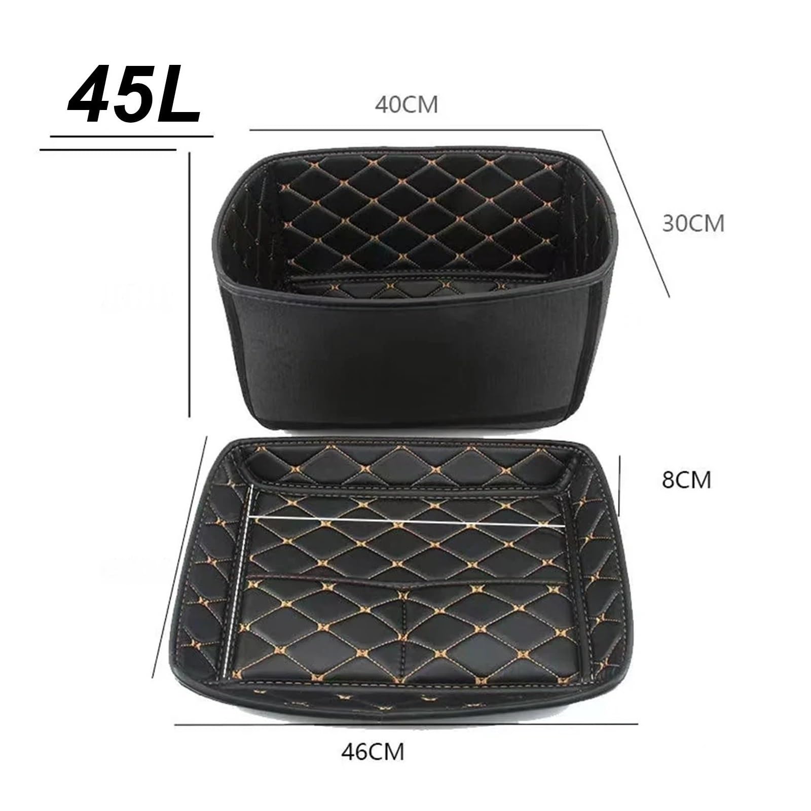 Fodera Baule Moto Universale per bauletto posteriore per moto per 28L-100L, fodera interna per bagagliaio