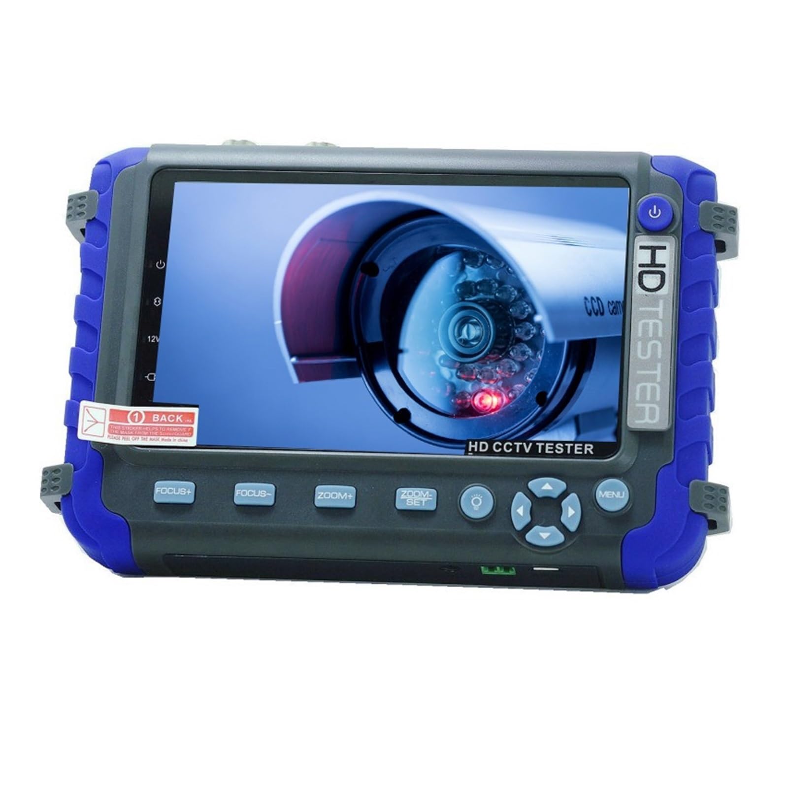 Mooilko Iv8c 8Mp Ahd Tvi Cvi Cvbs Analog Security Camera Tester Monitor Iv7w Hd Cctv Tester With Ptz Utp Cable Test Network Test(Iv8c)