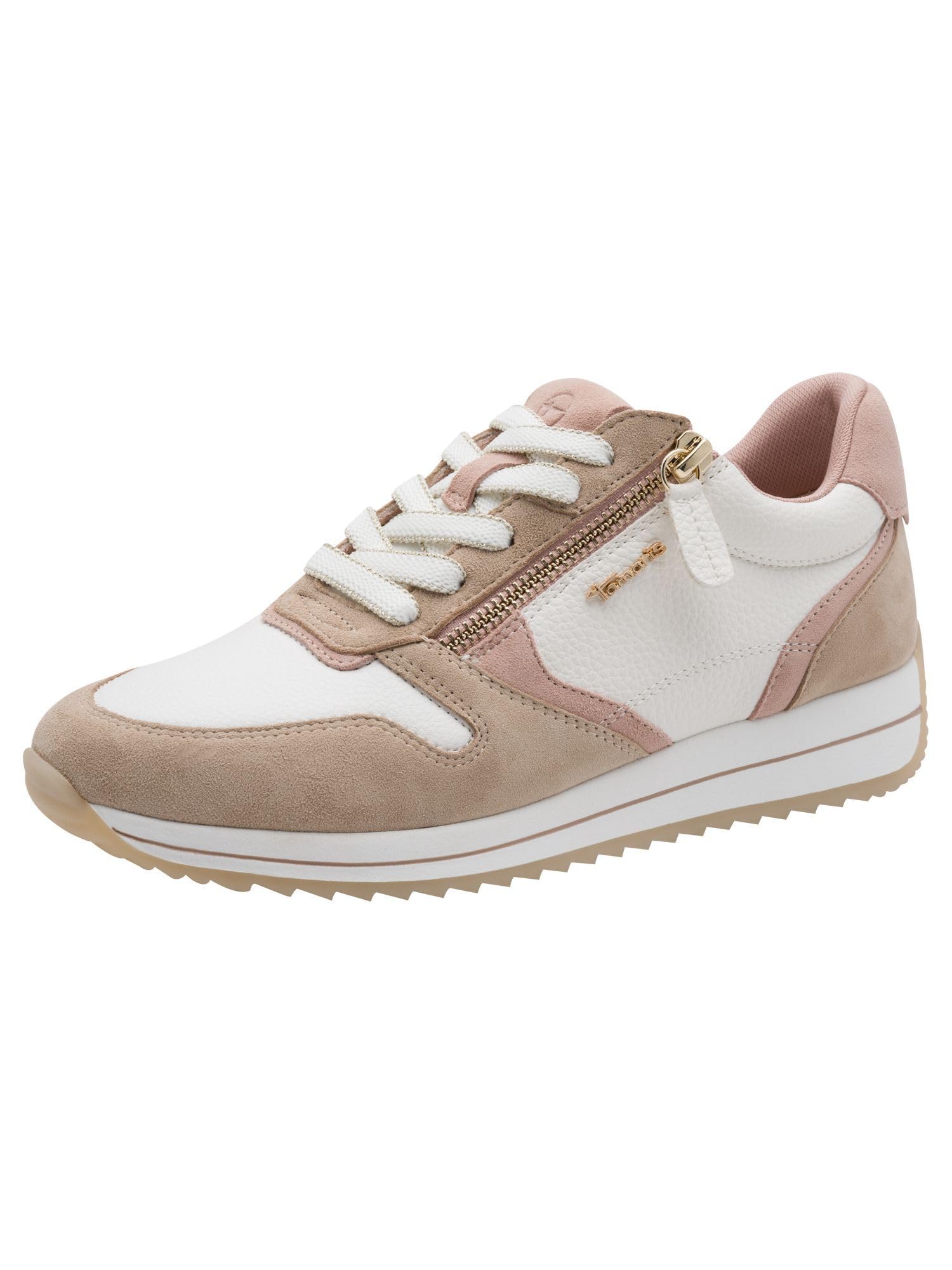 Tamaris Comfort Women's Low 8-83734-46 Trainers, Beige/Rose, 40 EU