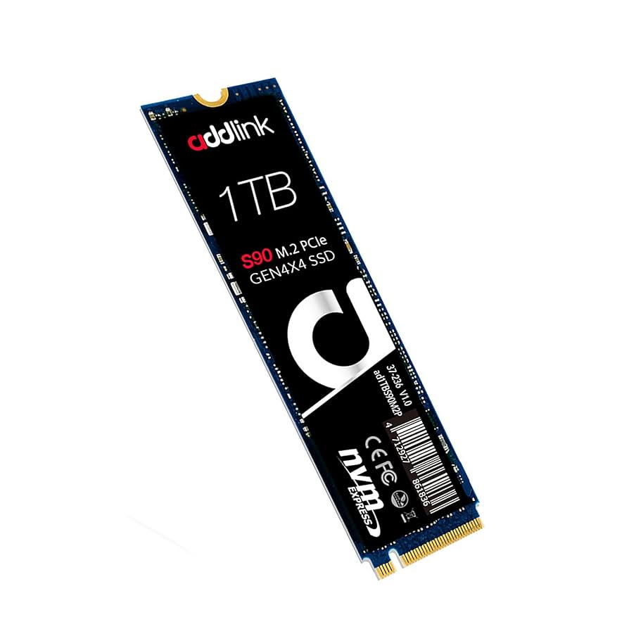 Amazon.com: Addlink S90 Lite 1TB NVMe 4.0 Gen4 PCIe M.2 3D