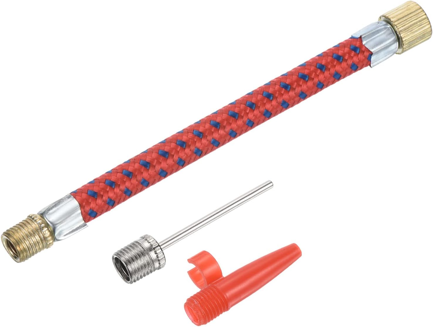 PATIKIL Ball Pump Needle, Pack of 5 Ball Inflator Pump Adapter Kit Inflation Needle Nozzle Hose Air Inflating Pin for Sports Balls Pump