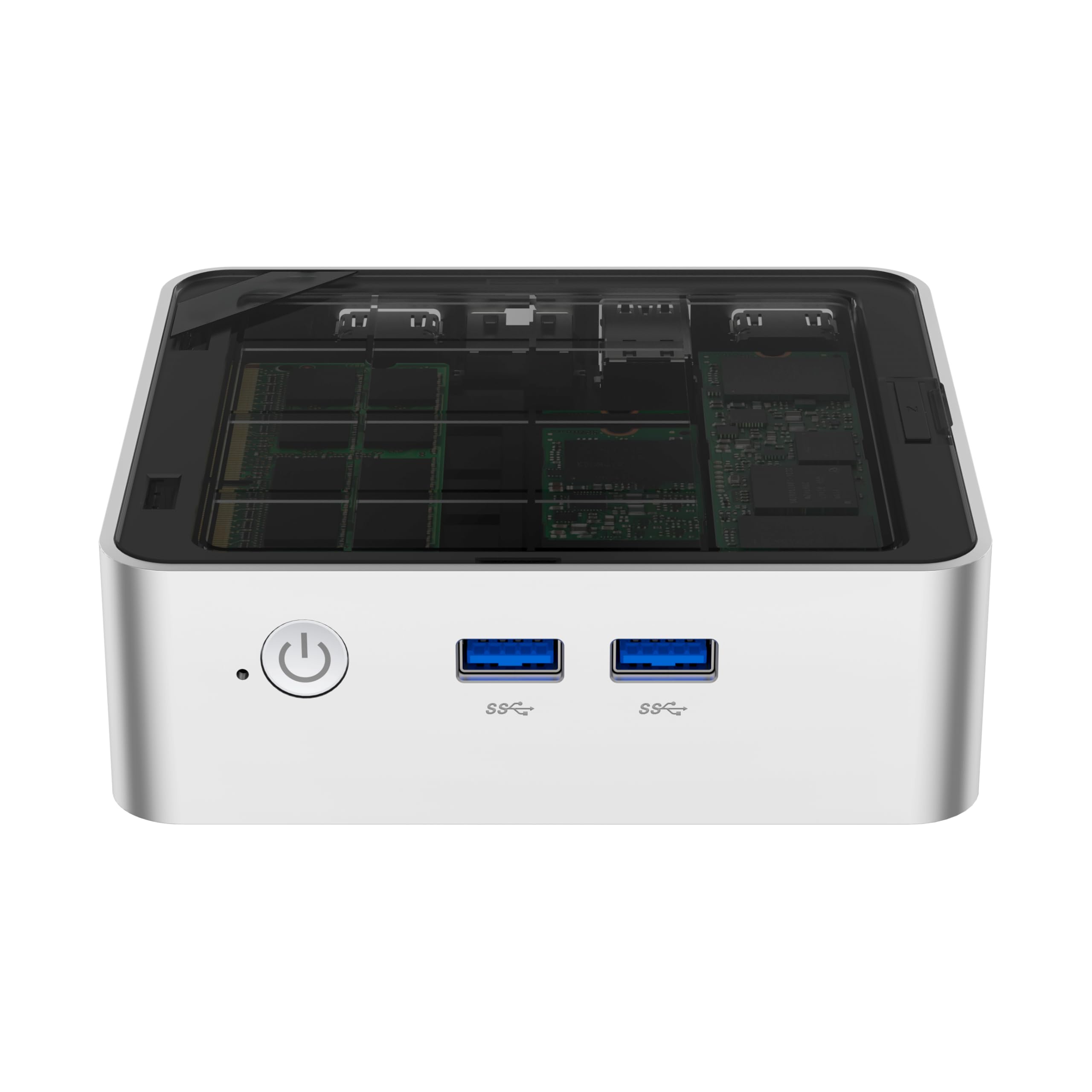 SKULLSAINTS Mist Mini PC Powered by AMD Ryzen 3 4300U, Triple Display Support, WiFi 6, Bluetooth 5.3 (Ryzen 4300U, 256, GB, Windows 11 Pro, 16, GB)-image-9