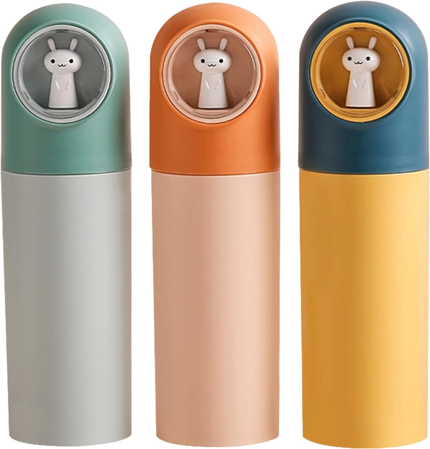 QUMIIRITY 4er Set Zahnbürstenbecher - Transparente Mundspülbecher Für Badezimmer