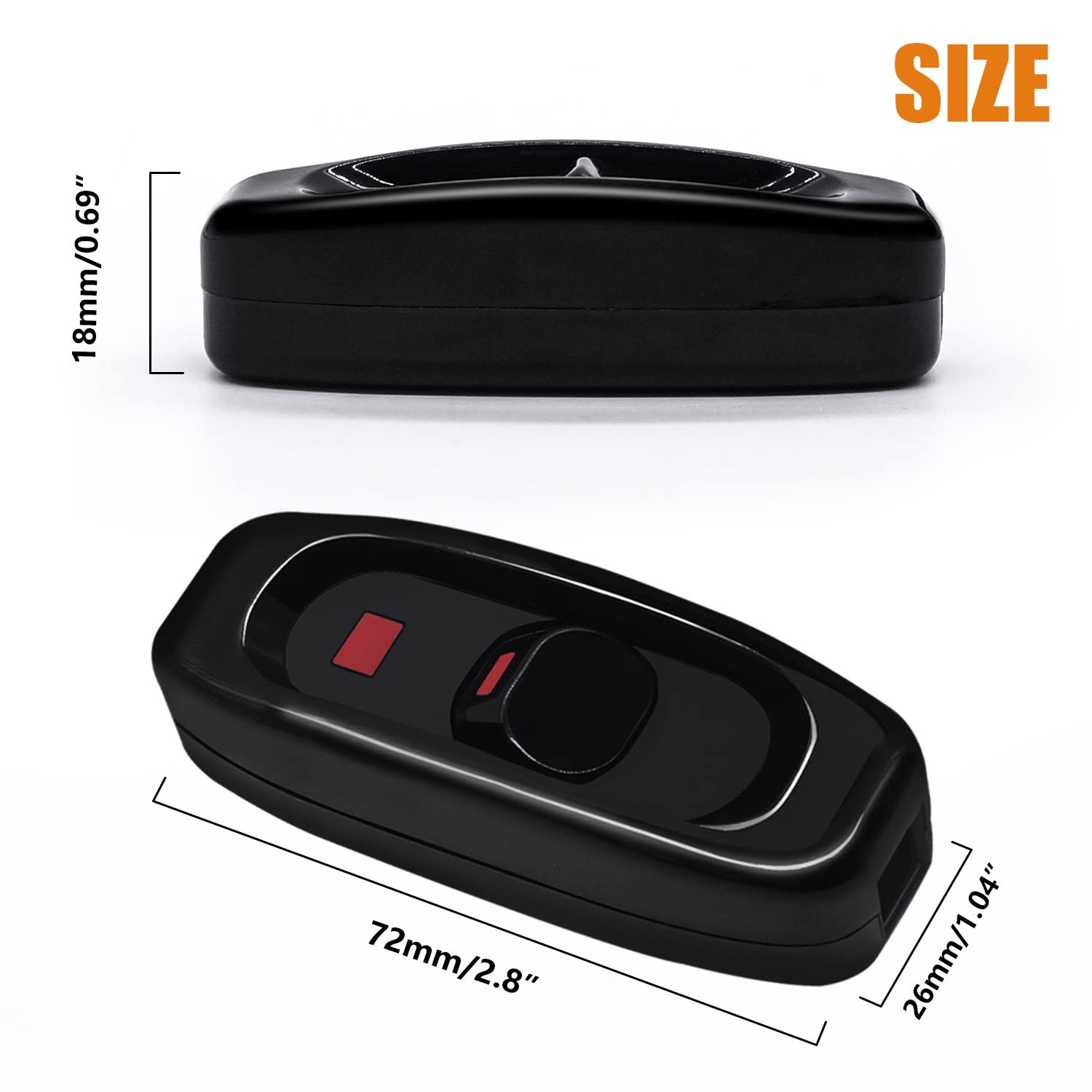 Snapklik.com : Mankk 4PCS Appliance Inline Cord Switch Black AC 250V ...