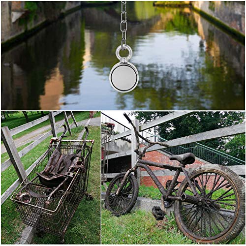 image for seedoo Fishing Magnet with Grappling Hooks，66ft Rope & Glove,760LB P