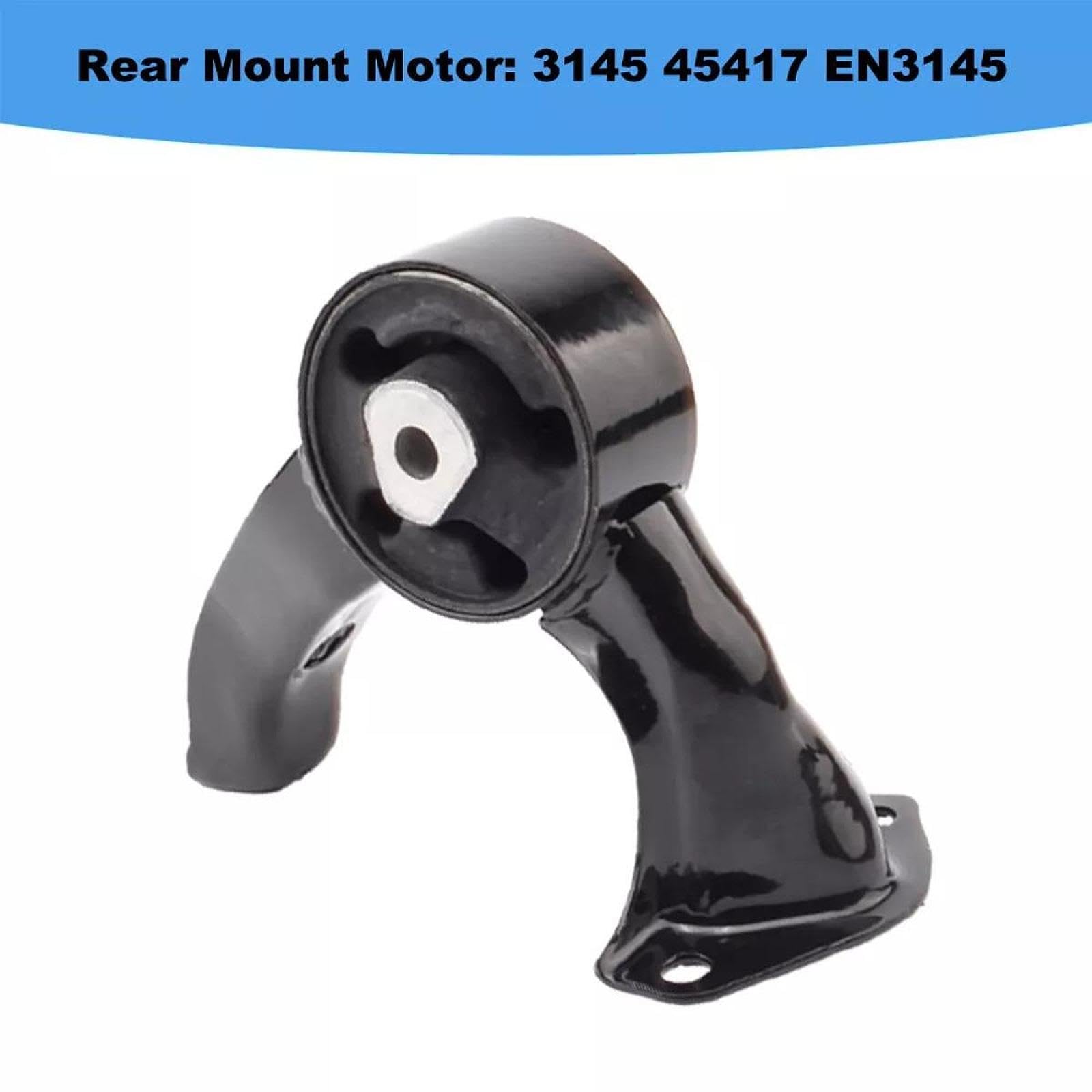 4 Pezzi Supporto Motore Staffa Motore Cambio Kit Staffa Trasmissione Realizzato in Metallo Installazione Pratica Adatto per Meccanici Officina Ricambi