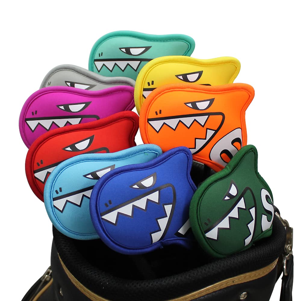 Palette Golf Iron Covers / 9pcs Set/Golf Head Covers/Golf Club Covers