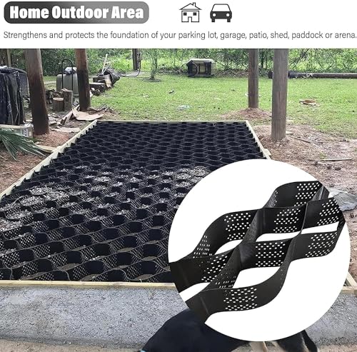 Grilles de pavé robustes pour herbe patio et stabilisation cour - 3