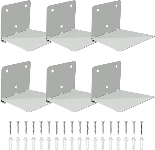 FENTEC Estantes flotantes para libros para pared, estantería flotante montada en la pared, estanterías colgantes de alta resistencia, estante oculto