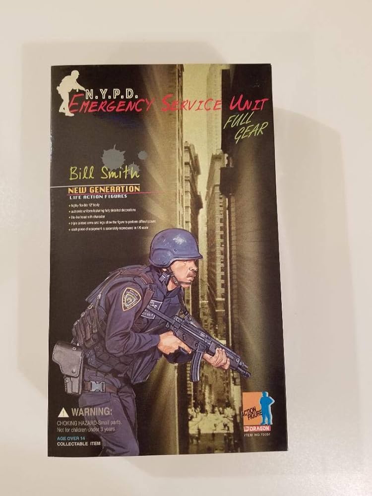 N.Y.P.D Emergency Service Unit 1/6ドラゴン DRAGON BILL SMITH N.Y.P.D EMERGENCY SERVICE UNIT SCALE 1:6