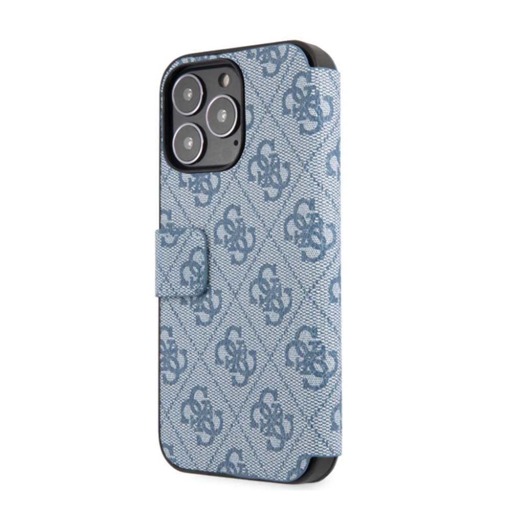 Guess GUBKP13L4GMGBL Hülle für iPhone 13 Pro / 13 6,1" blau buchen 4G Big Metal Logo