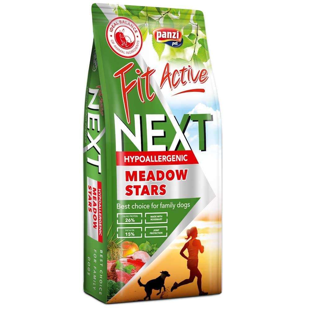 Panzi Pet Fit Active Next Meadow Stars Hundefutter