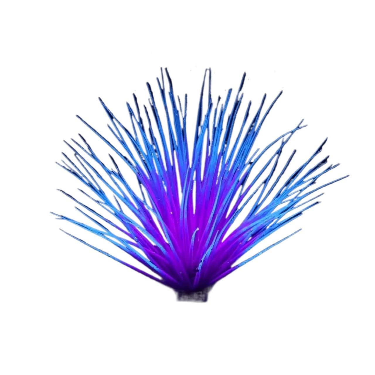 UULIMAXONT Simulated aquarium plants, Fluorescent Silicone Simulated Aquatic Aquarium Decor Multicolor