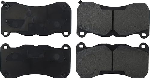 Miniatura 4 de Front Disc Brake Pad Set Compatible With Ford Mustang 5.8L V8 Shelby GT500 2013 2014 PC-702858