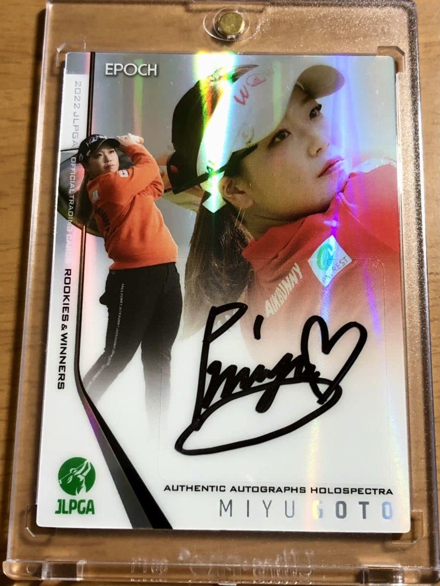 エポック　2022 女子ゴルフカード　山田彩歩プロ直筆サインカード ミントモール / MINT 千葉店 / EPOCH JLPGA 日本女子プロゴルフ TOP