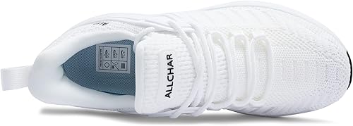 Miniatura 6 de allchar Zapatos de deporte de aire ligeros para mujer, transpirables, para gimnasio, correr, tenis
