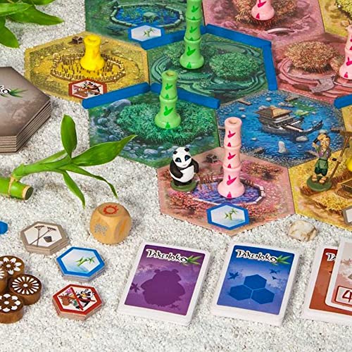 Galápagos, Takenoko, Jogo de Tabuleiro para Família, 2-4 jogadores, 30-60 minutos por partida
