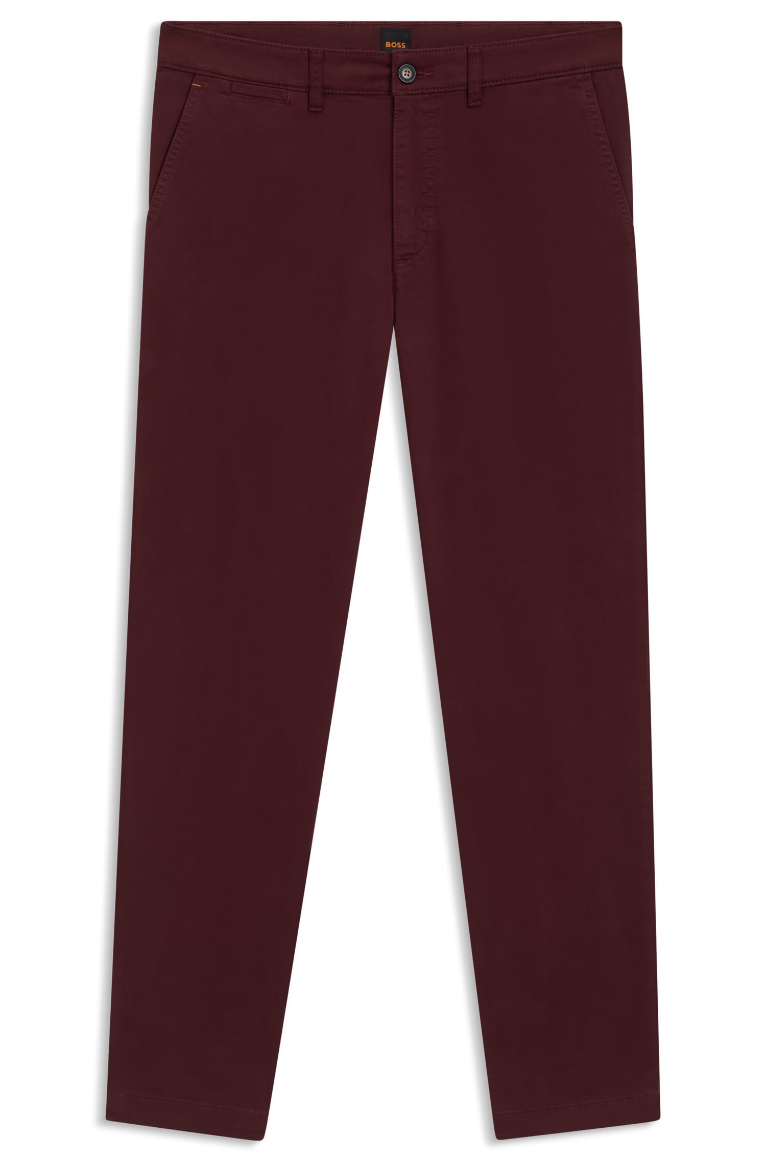 Pantalon Chino BOSS en coton stretch extensible et confortable - 7