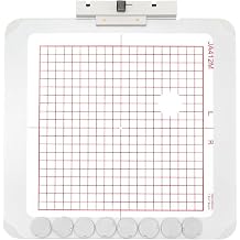 Embroidex Magnetic Metal SQ20B Embroidery Hoop 7.9" x 7.9" 200x200mm for Janome MC550E MC500E MC400E & Elna Expressive 830 - Replacement for #864412001 MAG